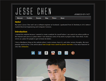 Tablet Screenshot of jessechen.net